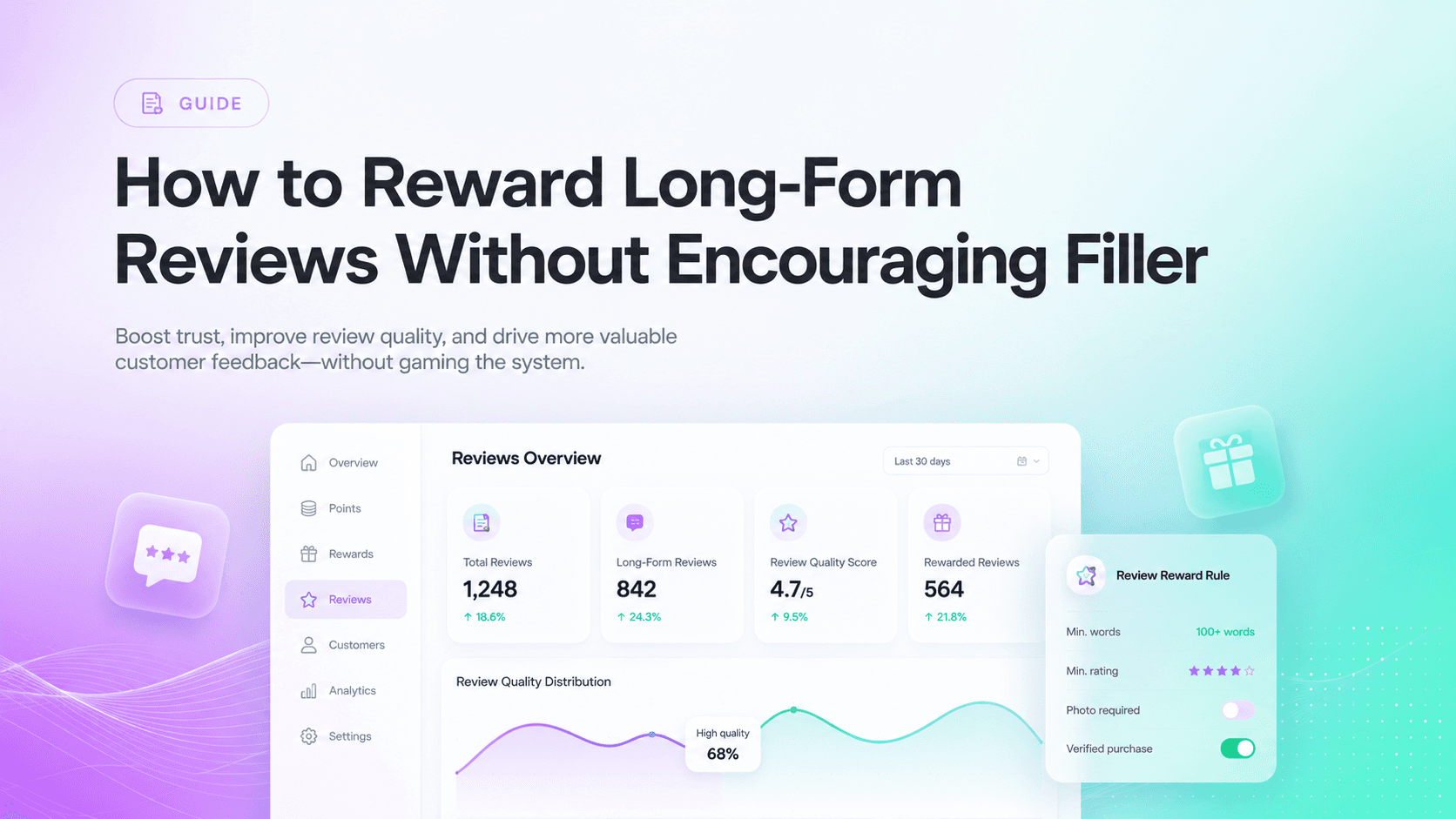 How to Reward Long-Form Reviews Without Encouraging Filler