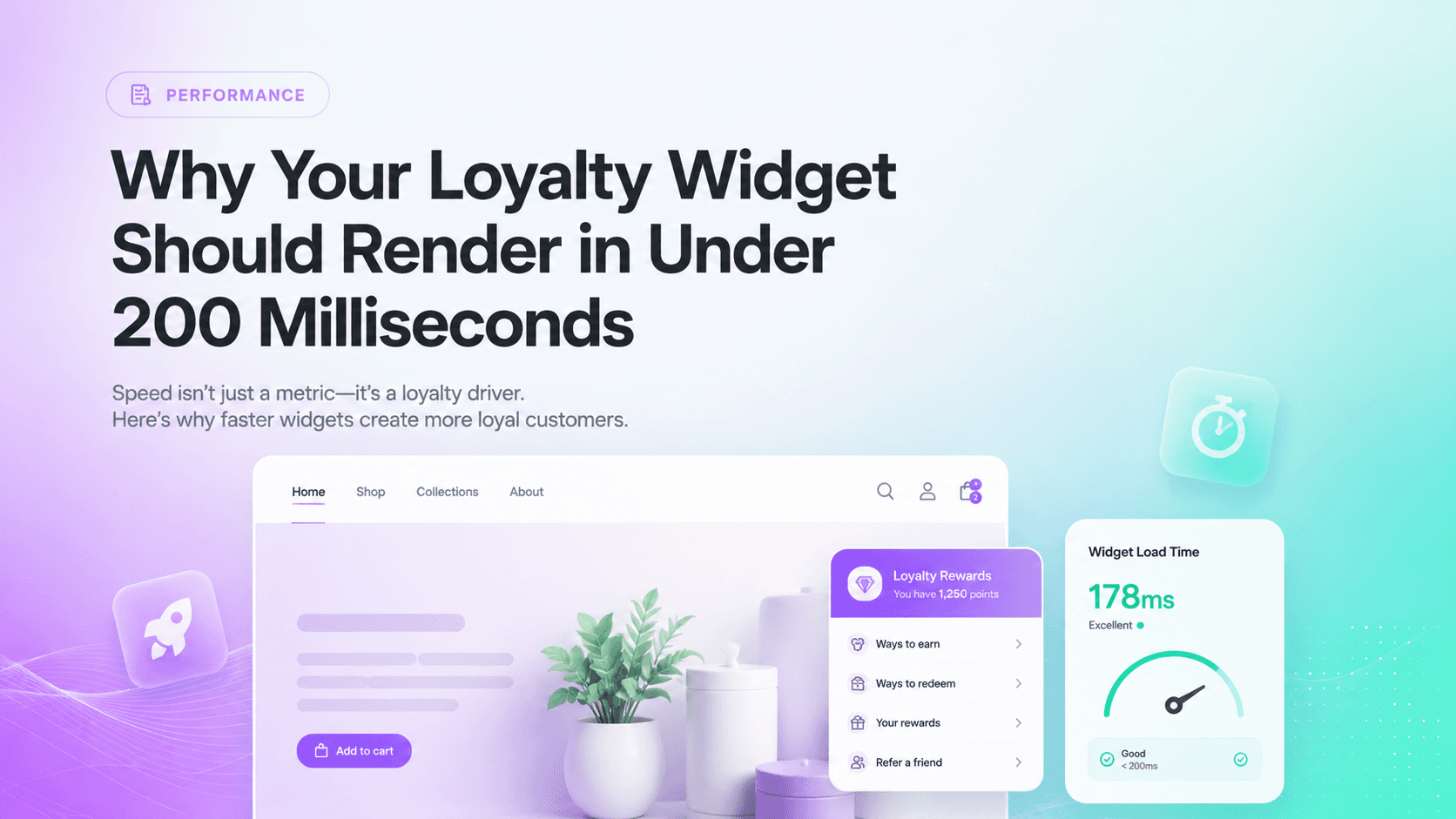 Why Your Loyalty Widget Should Render in Under 200 Milliseconds