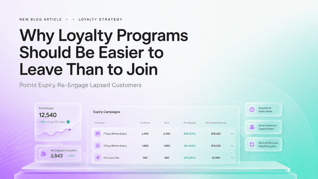 Why Loyalty Programs Should Be Easier to Leave Than to Join
