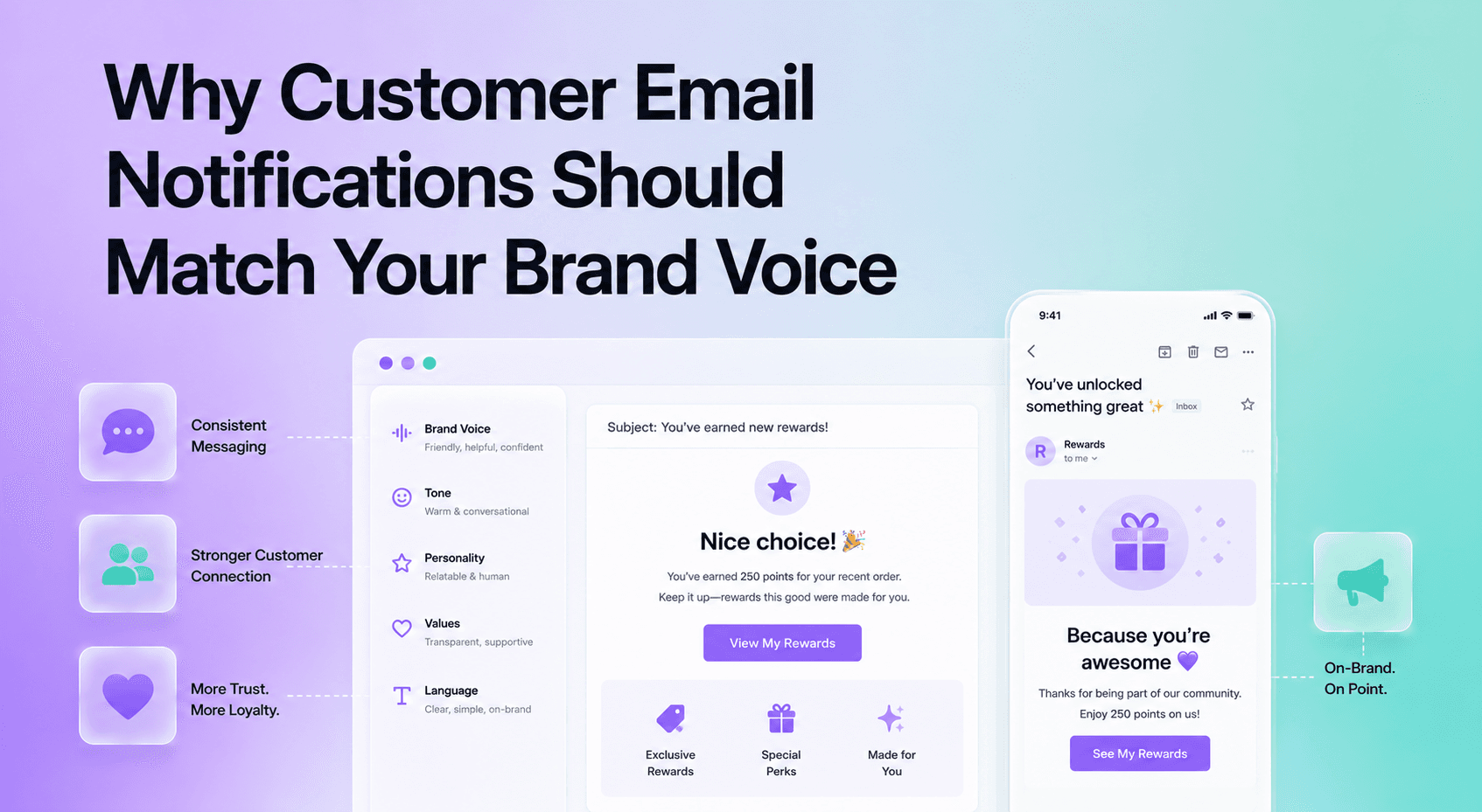 Why Customer Email Notifications Should Match Your Brand Voice