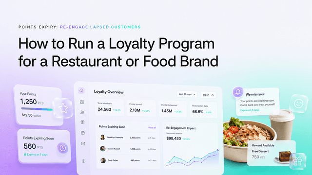 How to Run a Loyalty Program for a Restaurant or Food Brand