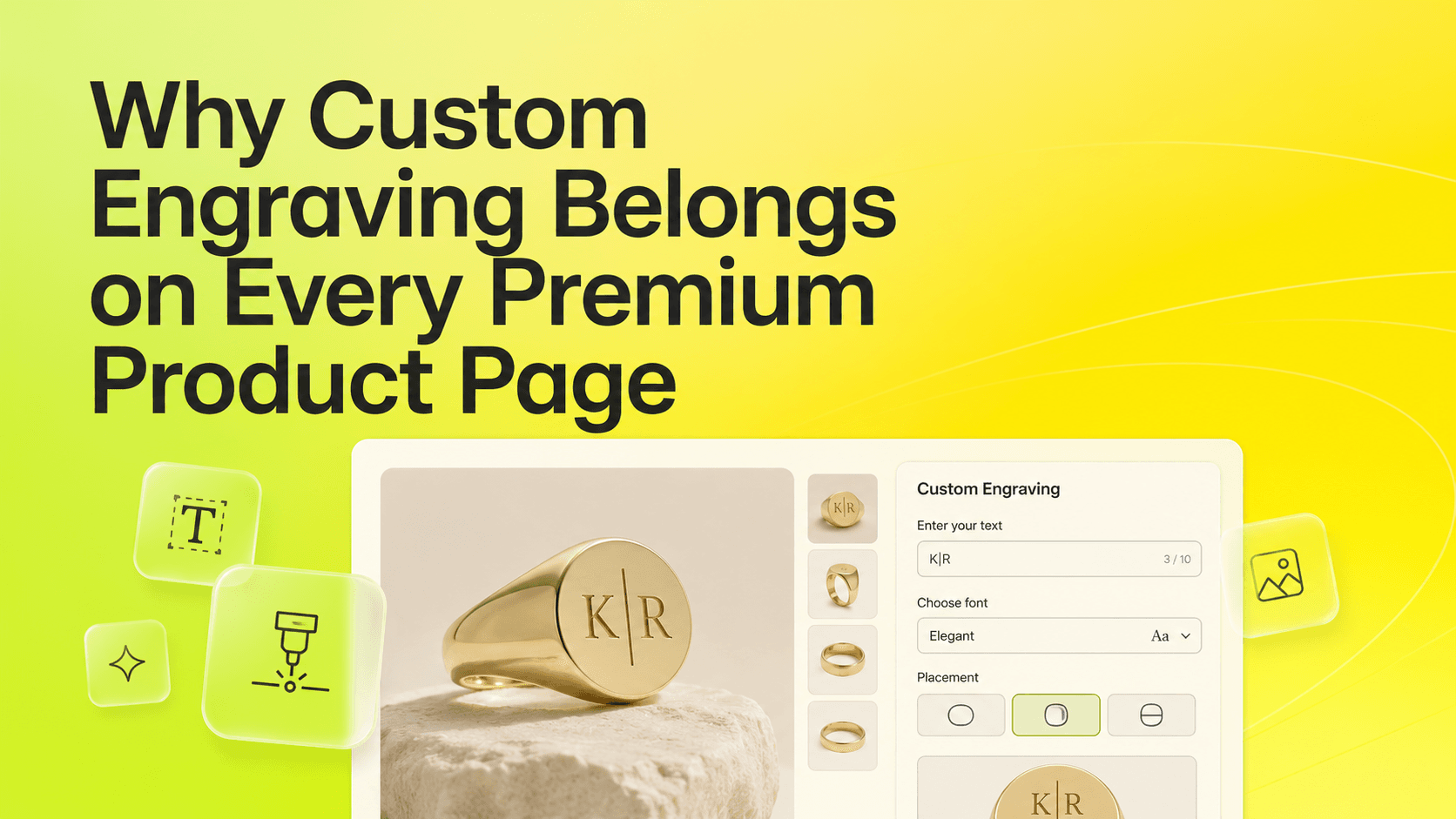 Why Custom Engraving Belongs on Every Premium Product Page
