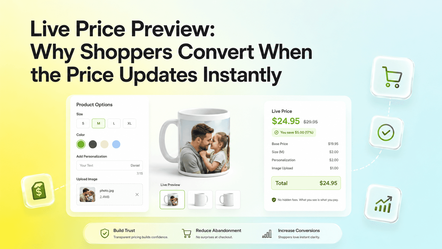 Live Price Preview: Why Shoppers Convert When the Price Updates Instantly