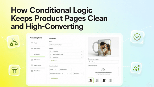 How Conditional Logic Keeps Product Pages Clean and High-Converting