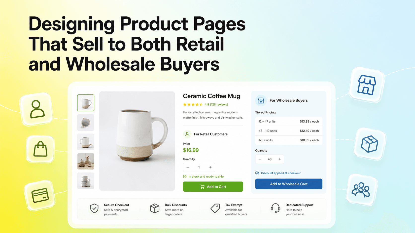 Designing Product Pages That Sell to Both Retail and Wholesale Buyers