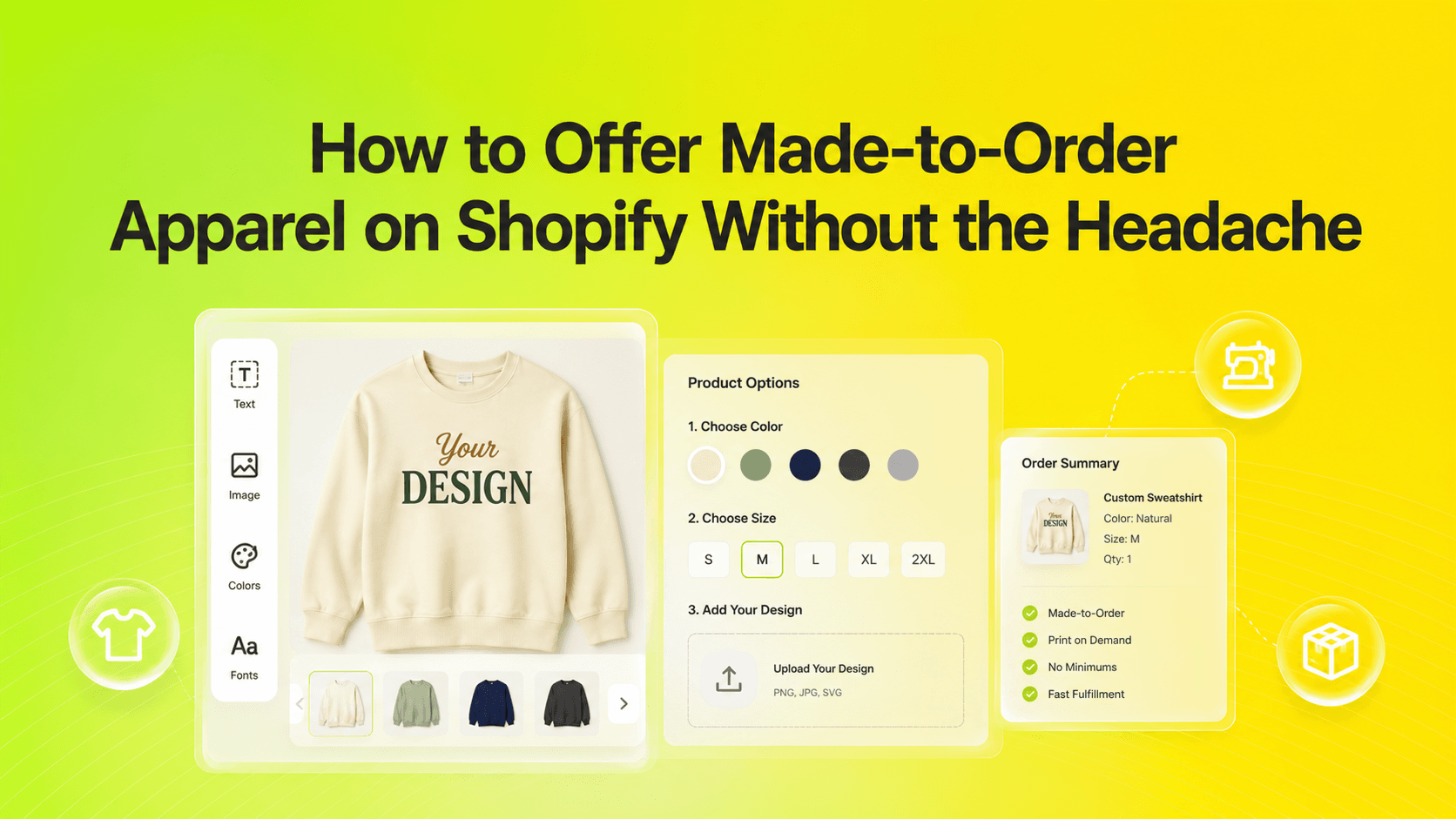How to Offer Made-to-Order Apparel on Shopify Without the Headache