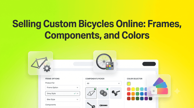Selling Custom Bicycles Online: Frames, Components, and Colors