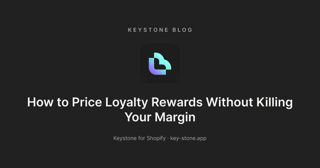 How to Price Loyalty Rewards Without Killing Your Margin