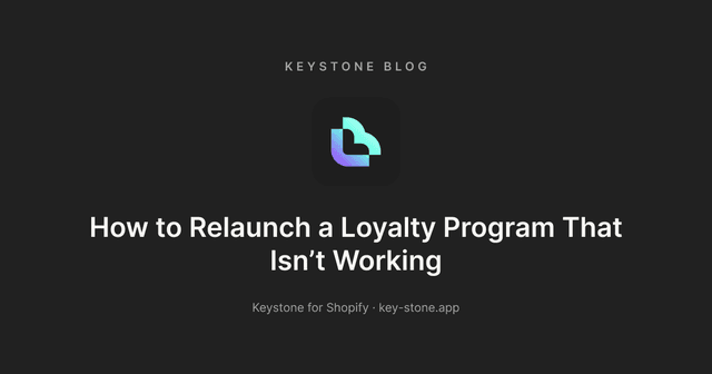 How to Relaunch a Loyalty Program That Isn't Working
