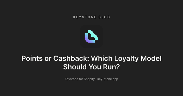 Points or Cashback: Which Loyalty Model Should You Run?