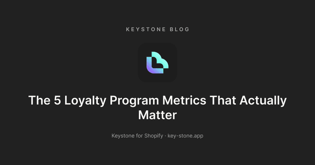 The 5 Loyalty Program Metrics That Actually Matter